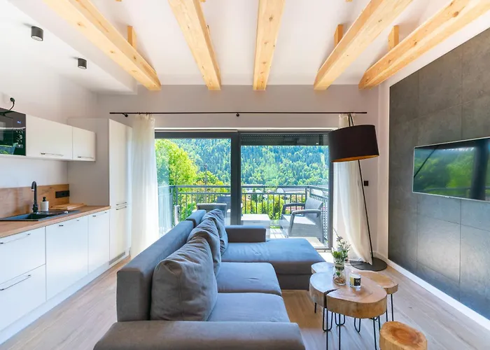 Szczyrkowskie & Fun 17 - Z Widokiem Na Gory - Sauna I Jacuzzi *